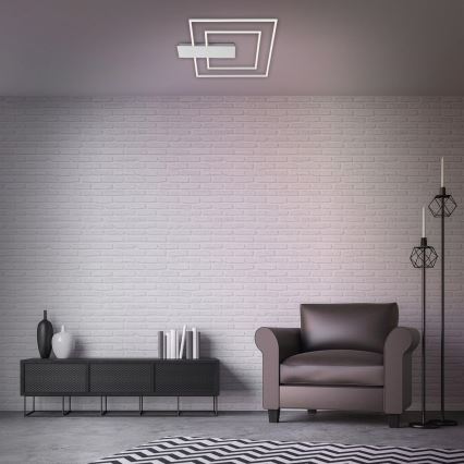Briloner 3545-018 - LED Prigušiva stropna svjetiljka NICO LED/25W/230V mat krom