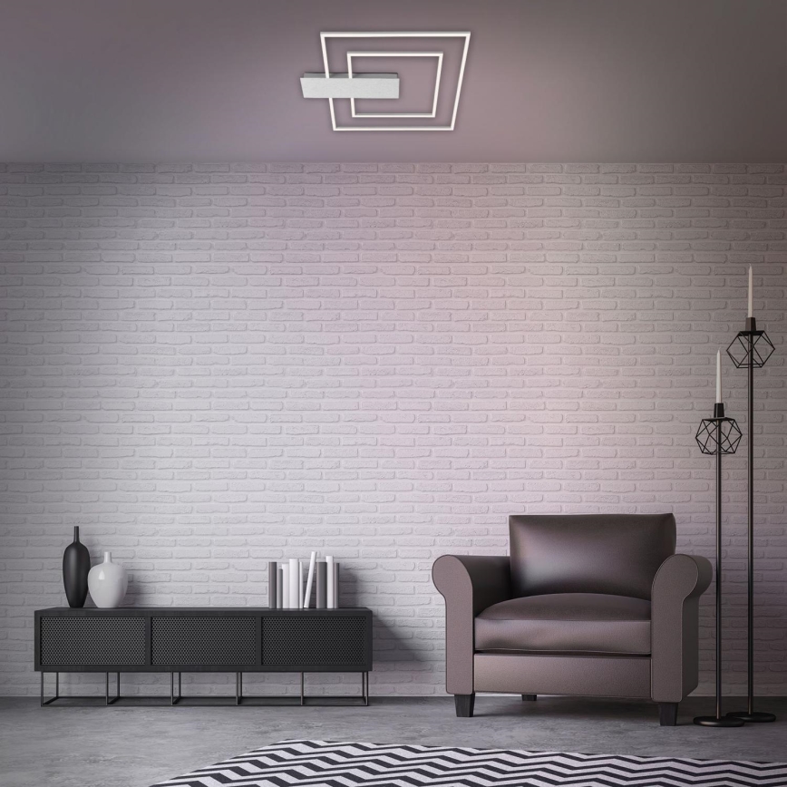 Briloner 3545-018 - LED Prigušiva stropna svjetiljka NICO LED/25W/230V mat krom