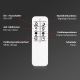 Briloner 3567-018 - LED Prigušiva stropna svjetiljka FRAME LED/25W/230V 2700-6500K + daljinski upravljač