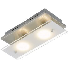 Briloner 3596-022 - LED Stropna svjetiljka TELL 2xGU10/3W/230V