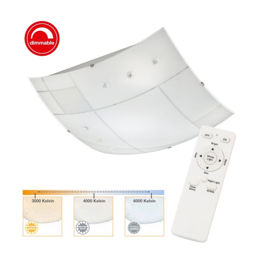Briloner 3636-016 - LED Prigušiva stropna svjetiljka AGILED LED/22W/230V