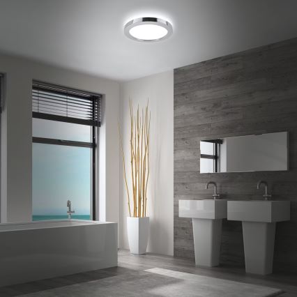 Briloner 3673-018 - LED Stropna svjetiljka za kupaonicu SPLASH LED/28W/230V pr. 41 cm