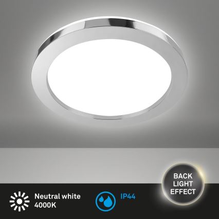 Briloner 3673-018 - LED Stropna svjetiljka za kupaonicu SPLASH LED/28W/230V pr. 41 cm