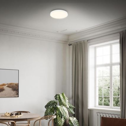 Briloner 3700-016 - LED Stropna svjetiljka RUNA LED/16W/230V 3000K pr. 28 cm bijela