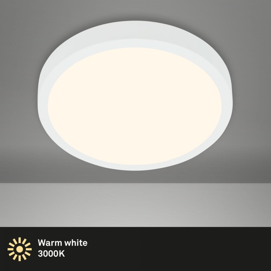 Briloner 3703-016 - LED Stropna svjetiljka RUNA LED/24W/230V 3000K pr. 38 cm bijela