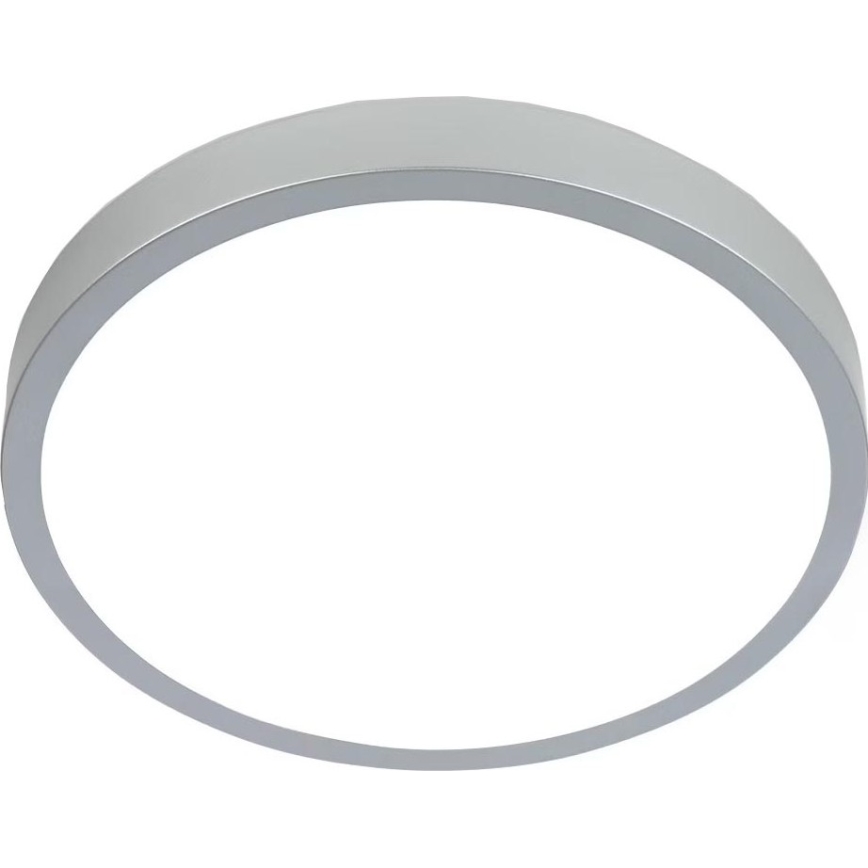 Briloner 3709-014 - LED RGBW Prigušiva stropna svjetiljka LED/22W/230V 4000K pr. 38 cm srebrna + daljinski upravljač