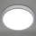 Briloner 3709-014 - LED RGBW Prigušiva stropna svjetiljka LED/22W/230V 4000K pr. 38 cm srebrna + daljinski upravljač