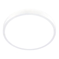 Briloner 3709-016 - LED RGBW stropna svjetiljka s prigušivanjem LED/22W/230V 4000K promjer 38 cm bijela + daljinski upravljač