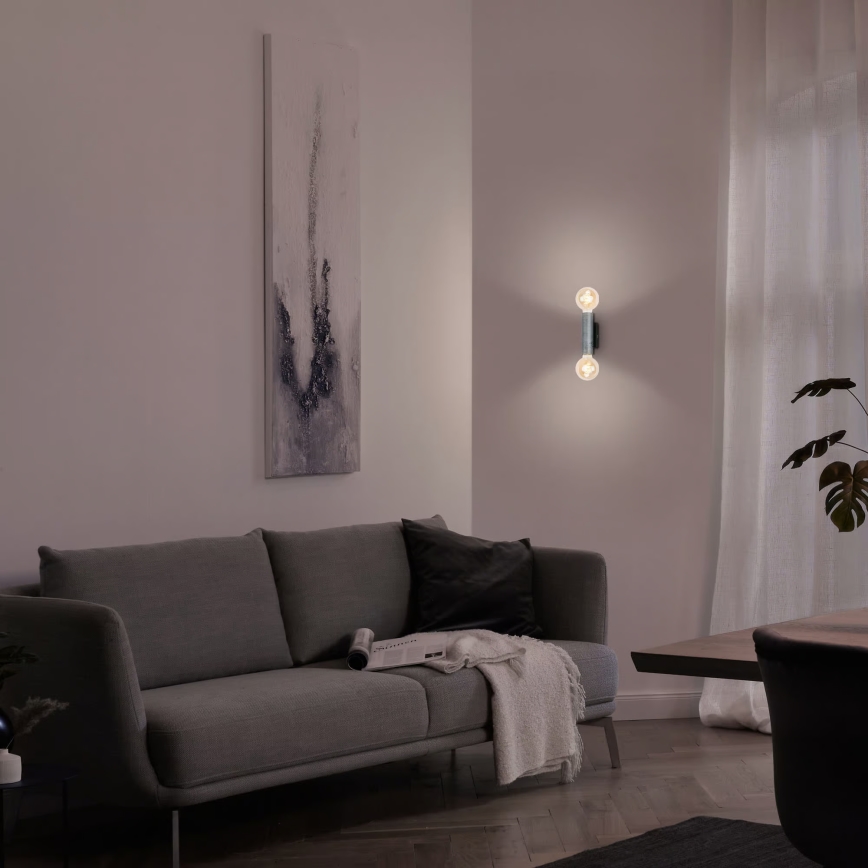 Briloner 3710-024 - Zidna svjetiljka 2xE27/10W/230V