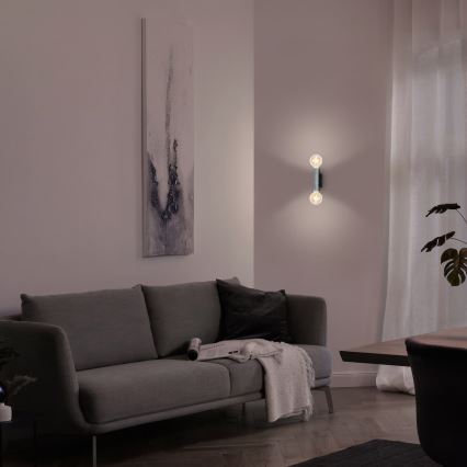 Briloner 3710-024 - Zidna svjetiljka RETRO 2xE27/10W/230V