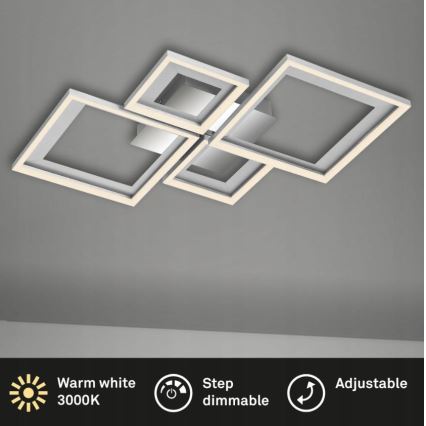 Briloner 3727-019 - LED Prigušiva stropna svjetiljka FRAME LED/38W/230V