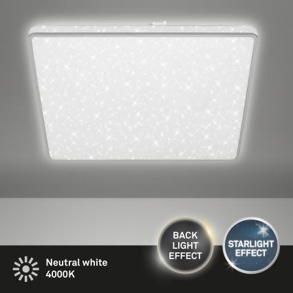 Briloner 3749-414 - LED stropna svjetiljka LINO LED/24W/230V mat krom