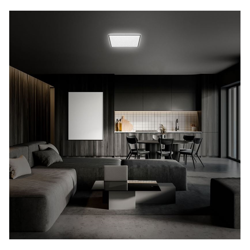 Briloner 3749-415 - LED Stropna svjetiljka LINO LED/24W/230V crna