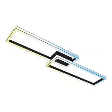 Briloner 3761015 - LED prigušiva stropna svjetiljka LED/45W/230V 2700-6500K crna + daljinski upravljač
