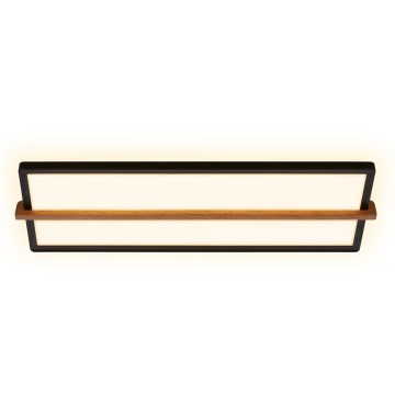 Briloner 3846015 - LED stropna svjetiljka REMSA LED/22W/230V 3000K 60,5x20 cm crna