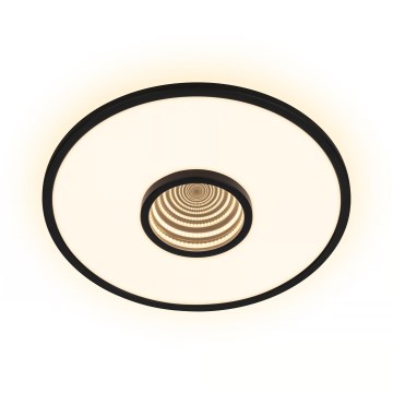 Briloner 3847015 - LED stropna svjetiljka TORO LED/18W/230V, promjer 42 cm, crna