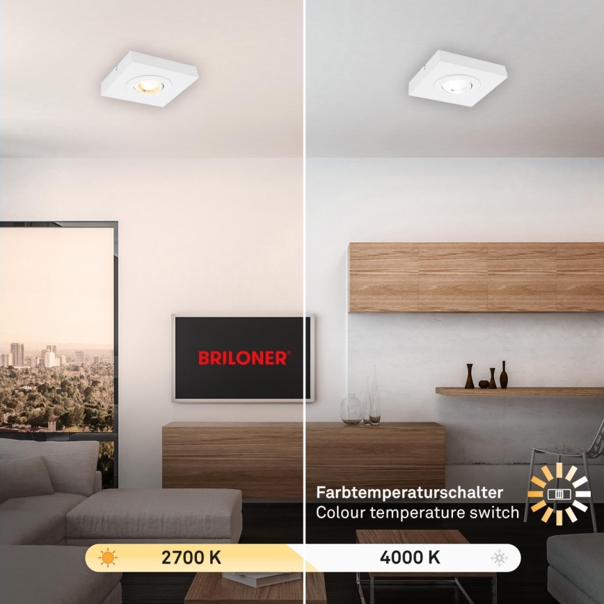 Briloner 3996016 - LED Reflektorska svjetiljka CTS LED/4W/230V 2700/4000K bijela