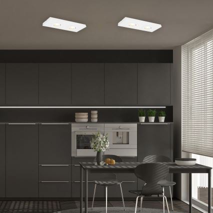 Briloner 3996026 - LED Reflektorska svjetiljka CTS 2xLED/4W/230V 2700/4000K bijela