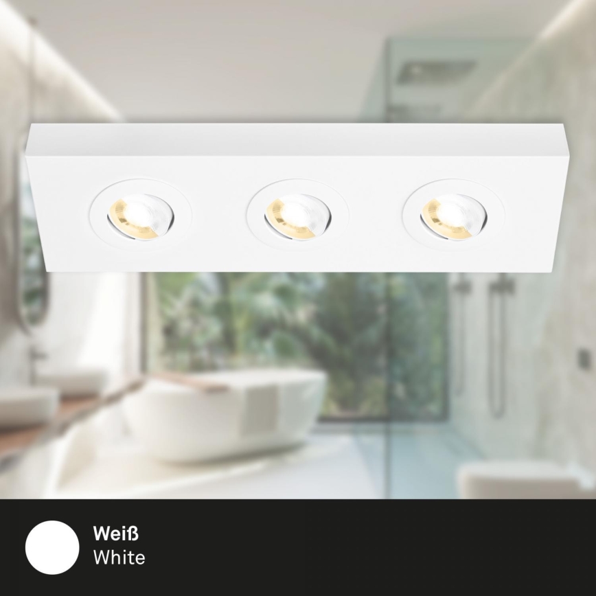 Briloner 3996036 - LED Reflektorska svjetiljka CTS 3xLED/4W/230V 2700/4000K bijela