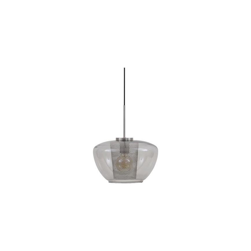 Briloner 4016-014 - Luster na sajli SEVENTIES 1xE27/40W/230V prozirna