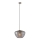 Briloner 4016-014 - Viseći luster na kabelu SEVENTIES 1xE27/40W/230V u boji zadimljene sive