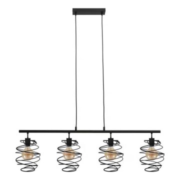 Briloner 4871-045 - Luster na sajli 4xE27/60W/230V