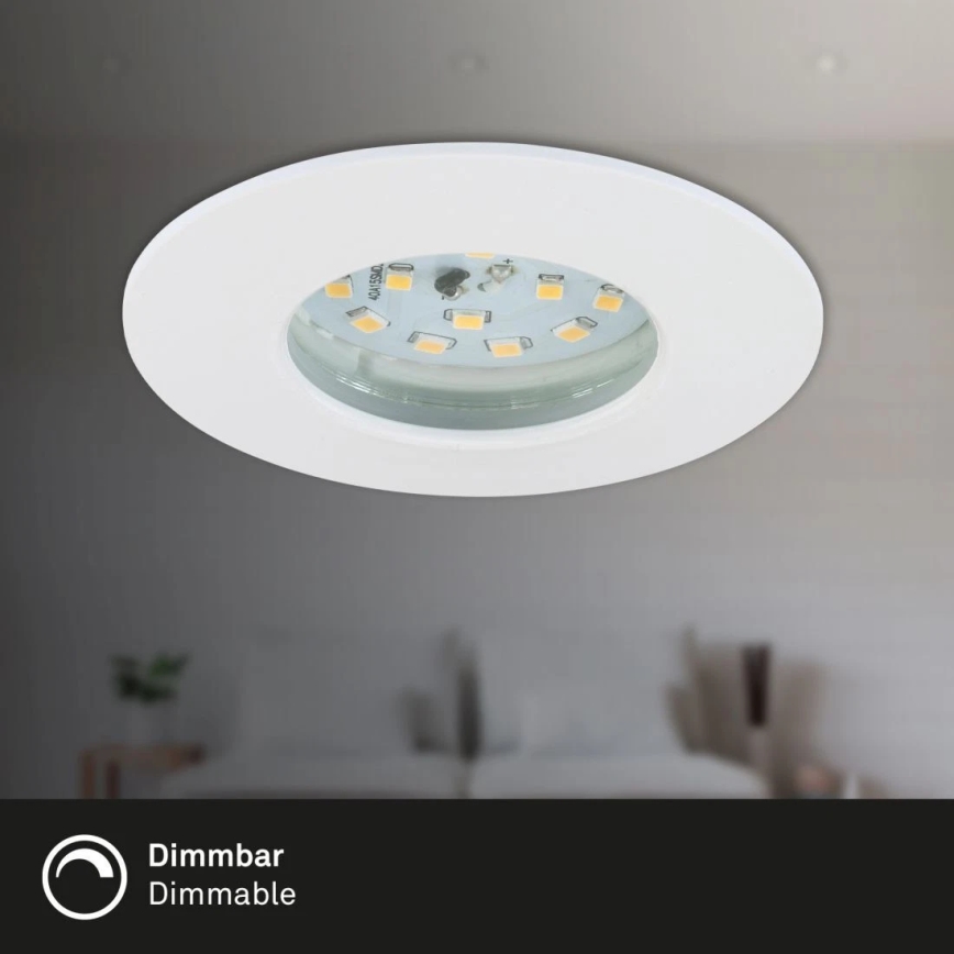 Briloner 6994-036 - Komplet 3x LED ugradnih kupaonskih svjetiljki LED/5W/230V IP44