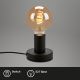 Briloner 7023-015 - Stolna lampa TEEPU 1xE27/10W/230V crna