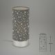 Briloner 7028-014 - Stolna lampa STARRY SKY 1xE14/25W/230V siva
