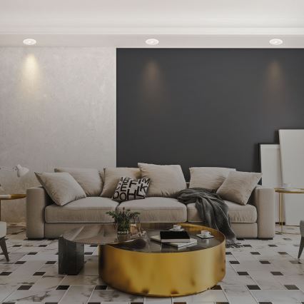 Briloner 7039036 - KOMPLET 3x LED kupaonskih ugradnih stropnih svjetiljki 3xLED/5W/230V IP44 bijela