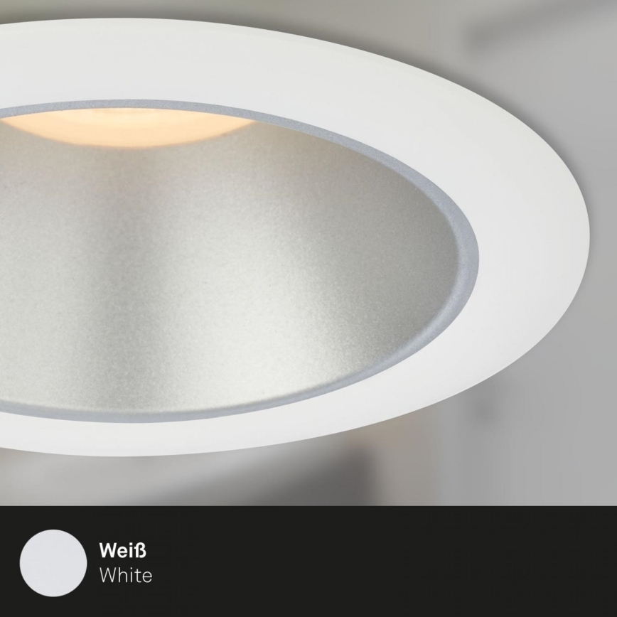 Briloner 7041-036 - SET 3x LED Ugradbena svjetiljka za kupaonicu LED/4,9W/230V IP44 bijela