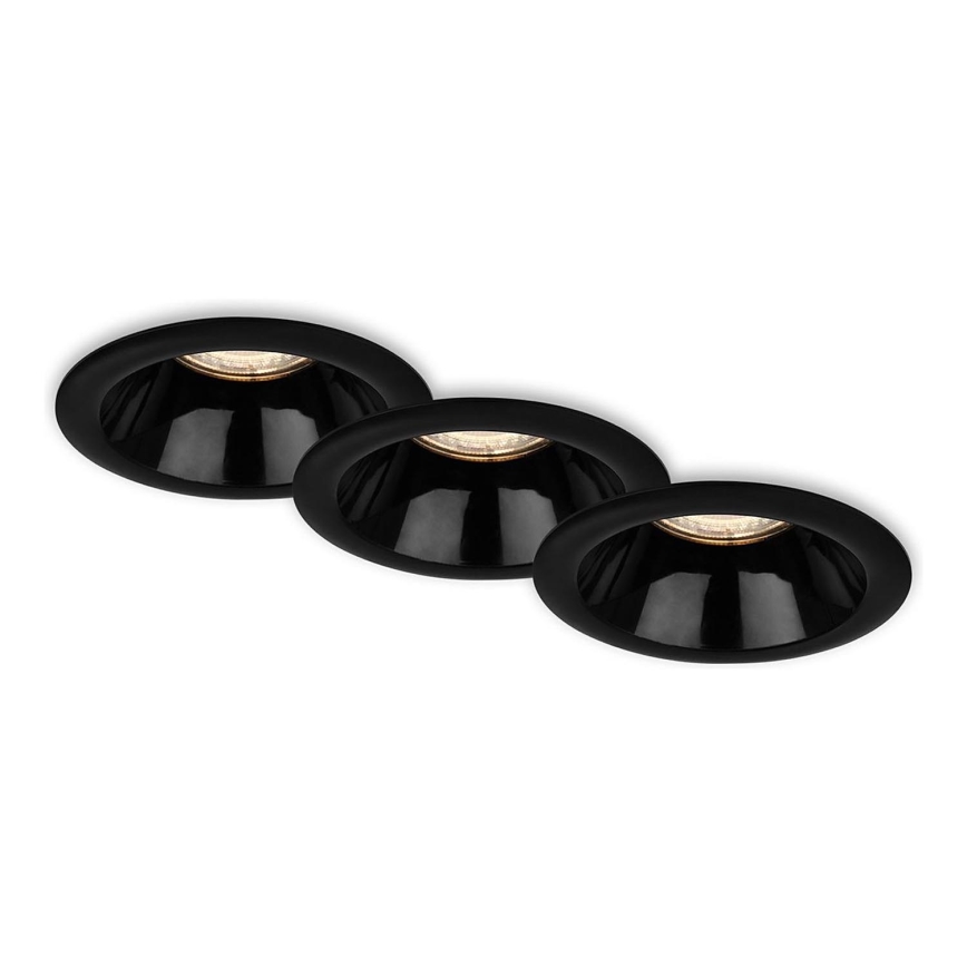 Briloner 7042-035 - SET 3x Ugradbena svjetiljka za kupaonicu 1xGU10/9W/230V IP23