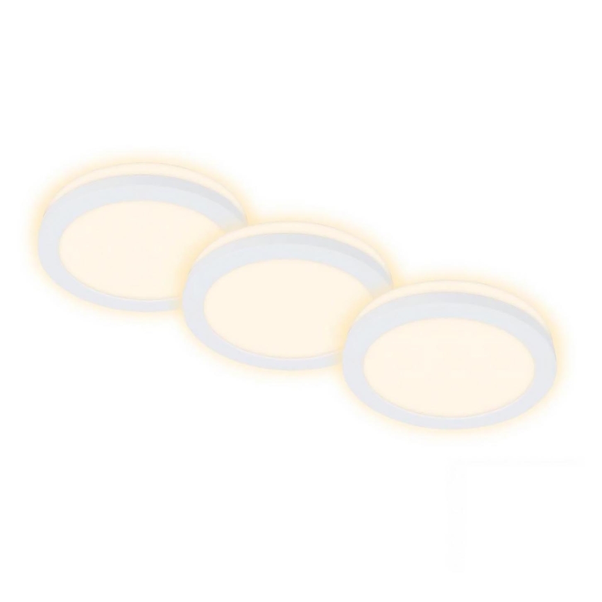 Briloner 7055-036 - SET 3x LED Ugradbena svjetiljka za kupaonicu LED/3W/230V IP44