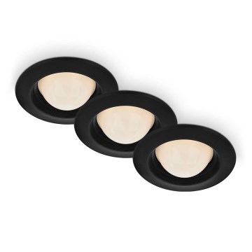 Briloner 7056-035 - SET 3x LED Ugradbena svjetiljka za kupaonicu LED/3W/230V IP44