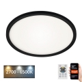 Briloner 7058-015 - LED prigušivo svjetiljka SLIM LED/18W/230V 2700-6500K Wi-Fi Tuya + daljinski upravljač