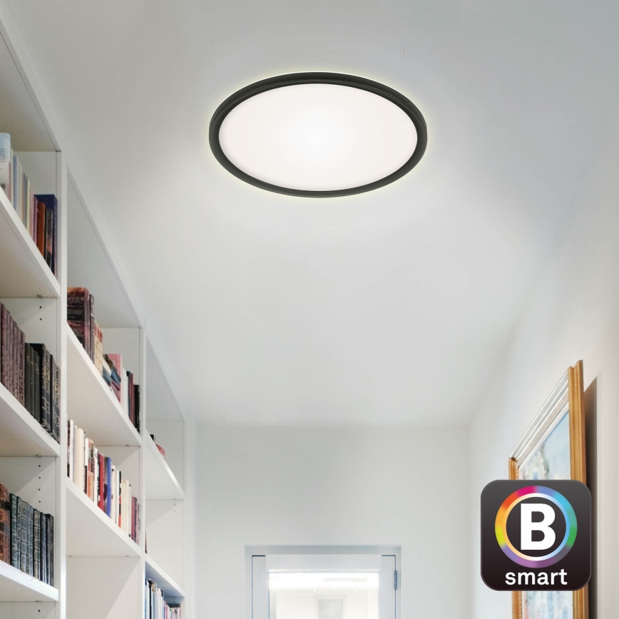 Briloner 7058-015 - LED prigušivo svjetiljka SLIM LED/18W/230V 2700-6500K Wi-Fi Tuya + daljinski upravljač