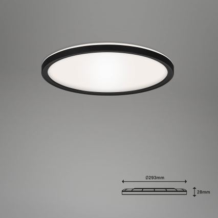 Briloner 7058-015 - LED prigušivo svjetiljka SLIM LED/18W/230V 2700-6500K Wi-Fi Tuya + daljinski upravljač