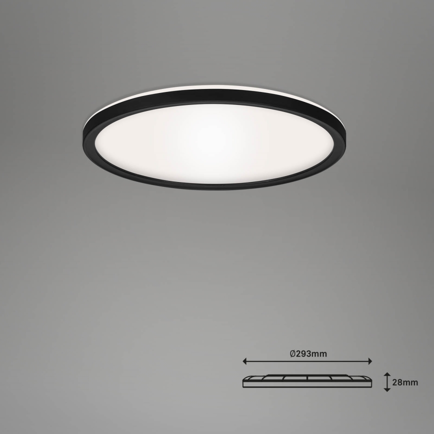 Briloner 7058-015 - LED prigušivo svjetiljka SLIM LED/18W/230V 2700-6500K Wi-Fi Tuya + daljinski upravljač