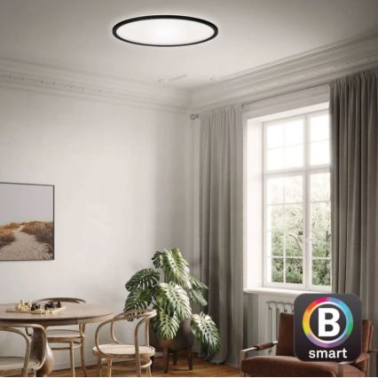 Briloner 7059-015 - LED Prigušiva stropna svjetiljka SLIM LED/22W/230V 2700-6500K Wi-Fi Tuya + daljinski upravljač