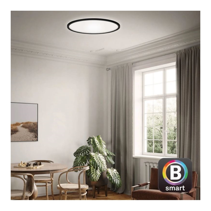 Briloner 7059-015 - LED Prigušiva stropna svjetiljka SLIM LED/22W/230V 2700-6500K Wi-Fi Tuya + daljinski upravljač