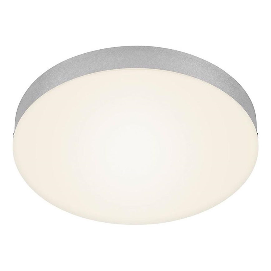 Briloner 7066-014 - LED Stropna svjetiljka FLAME LED/21W/230V 3000K srebrna pr. 28,7 cm