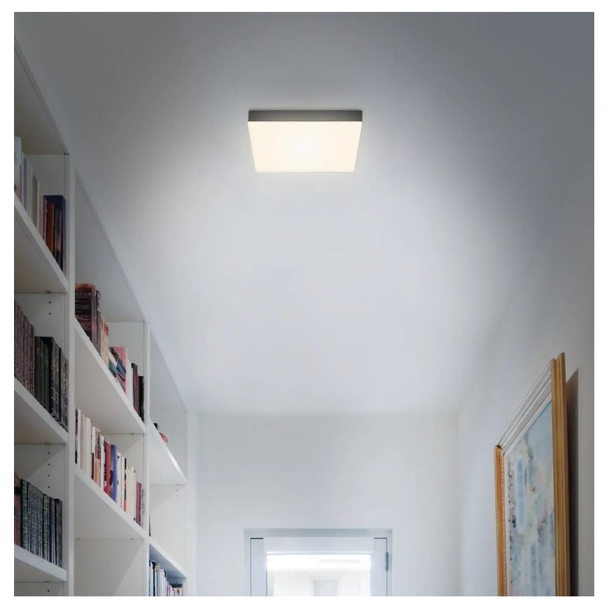 Briloner 7070-015 - LED Stropna svjetiljka FLAME LED/16W/230V crna