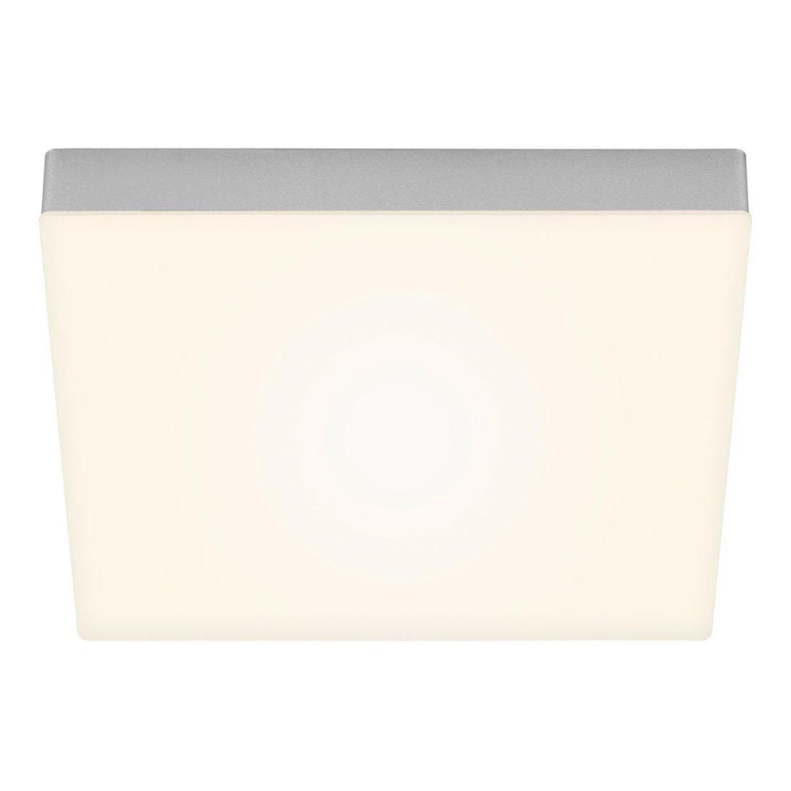Briloner 7071-014 - LED Stropna svjetiljka FLAME LED/21W/230V 3000K 28,7x28,7 cm srebrna