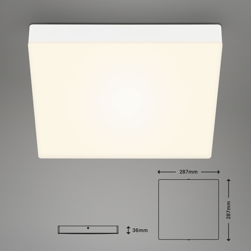 Briloner 7071016 - LED Stropna svjetiljka FLAME LED/21W/230V bijela
