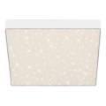 Briloner 7078-416 - LED Stropna svjetiljka STAR SKY LED/21W/230V 4000K 28x28 cm bijela
