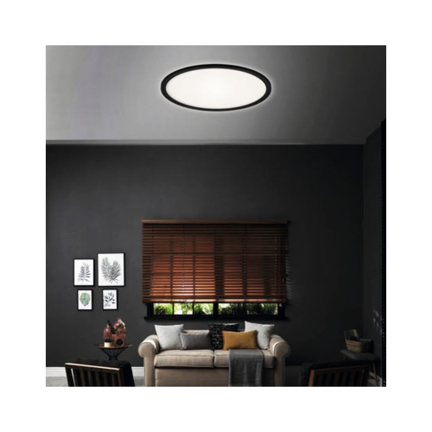 Briloner 7079-015 - LED Prigušiva stropna svjetiljka SLIM LED/18W/230V 2700-6500K + daljinski upravljač