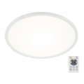 Briloner 7080-016 - LED Prigušiva stropna svjetiljka SLIM LED/22W/230V 2700-6500K + daljinski upravljač