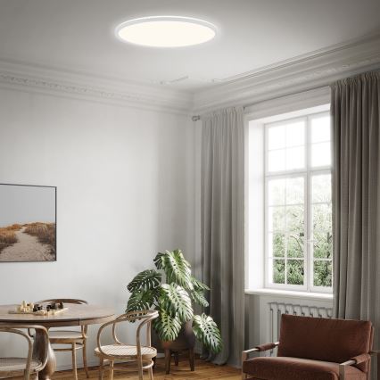 Briloner 7080-016 - LED Prigušiva stropna svjetiljka SLIM LED/22W/230V 2700-6500K + daljinski upravljač