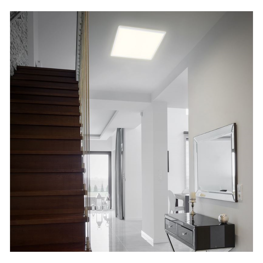 Briloner 7082-016 - LED Prigušiva stropna svjetiljka SLIM LED/22W/230V 2700-6500K + daljinski upravljač