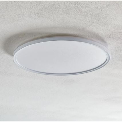 Briloner 7094-416 - LED RGBW Prigušiva stropna svjetiljka SLIM LED/22W/230V + daljinski upravljač